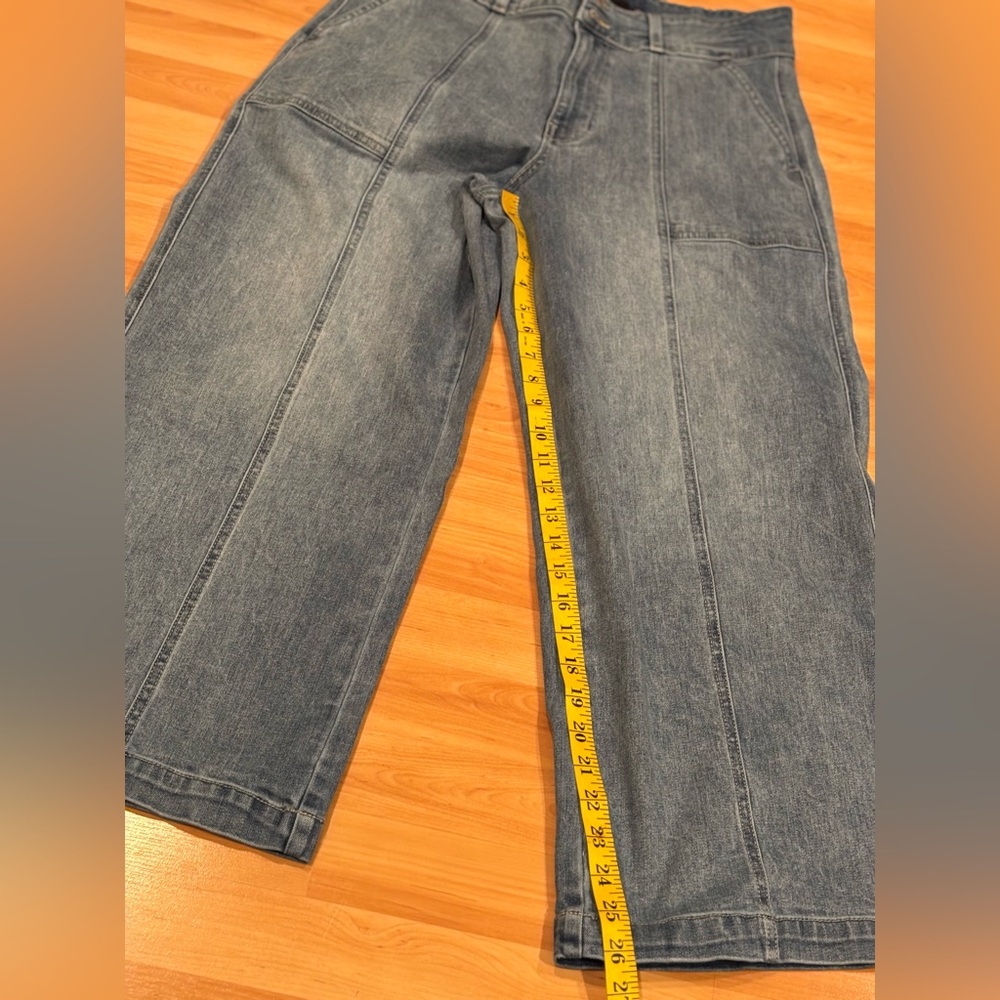 Hudson Jeans Wide Leg Flare Cropped - Picture 5 of 8